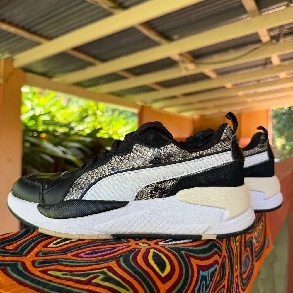 2 FOR $20 DEAL / Puma X-Ray Game‎ Snake Sneakers Women's 7.5 373588-01 / PVDEAL